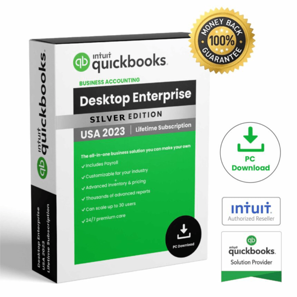 Quickbooks Desktop Enterprise silver 2023 | Us Version |